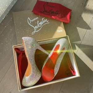Christian Louboutin strass